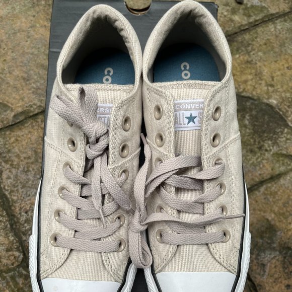 Women's Converse Chuck Taylor All Star Madison Ox Size 8 NIB Papyrus - Picture 2 of 10